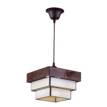 Distribuidor - Lâmpadas Diversas | Colgantes Rustica | COLGANTE 3 PISOS PEQUEÑO 1XE27 REGX20 Ref: 1.976/PEQUENO